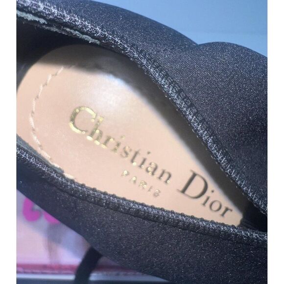 Rare NEW CHRISTIAN DIOR RUNWAY New York Black Strappy Flat Sandals Size … - Picture 11 of 15